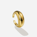 Lait and Lune Vortex Dome Ring in 18K Gold Vermeil on Sterling Silver