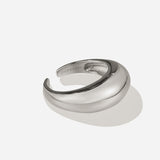 Lait and Lune Vortex Dome Ring in 18K Gold Vermeil on Sterling Silver