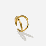 Lait and Lune Savan Ring in 18K Gold Vermeil on Sterling Silver