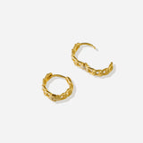 Lait and Lune Cerro Hoop Earrings in 18K Gold Vermeil on 925 Sterling Silver