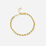 Lait and Lune Boa Beaded Bracelet in 18K Gold Vermeil on Sterling Silver