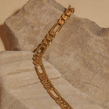 Lait and Lune Mesa Figaro Chain Necklace in 18K Gold Vermeil on Sterling Silver