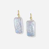 Beliz Earrings with Freshwater Baroque Pearls in 18K Gold Vermeil
