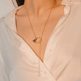 Talise Pearl Necklace with Freshwater Baroque Pearls in 18k Gold Vermeil