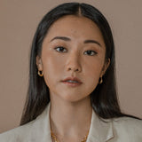 Lait and Lune Gobi Hoop Earrings in 18K Gold Vermeil on Sterling Silver