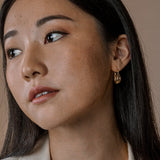 Lait and Lune Gobi Hoop Earrings in 18K Gold Vermeil on Sterling Silver