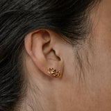 Lait and Lune Syth Earrings in 18K Gold Vermeil on Sterling Silver