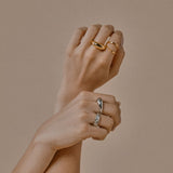 Lait and Lune Savan Ring in 18K Gold Vermeil on Sterling Silver