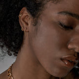 Lait and Lune Seri Earrings in 18K Gold Vermeil on Sterling Silver