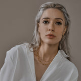 Lait and Lune Ari Rope Chain Necklace in 18K Gold Vermeil on Sterling Silver