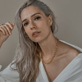 Lait and Lune Seri Earrings in 18K Gold Vermeil on Sterling Silver