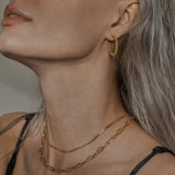 Lait and Lune Baja Mariner Chain Necklace in 18K Gold Vermeil on Sterling Silver