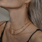 Lait and Lune Ryna Link Chain Necklace in 18K Gold Vermeil on Sterling Silver
