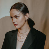 Lait and Lune Volute Necklace in 18K Gold Vermeil on Sterling Silver