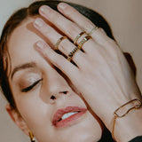 Lait and Lune Dantil Ring in 18K Gold Vermeil on Sterling Silver