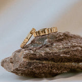 Lait and Lune Carnice Ring in 18K Gold Vermeil on Sterling Silver