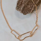 Lait and Lune Volute Necklace in 18K Gold Vermeil on Sterling Silver