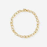 Magma Link Chain Necklace in 18k Gold Vermeil on Sterling Silver