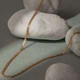 Lait and Lune Baja Mariner Chain Necklace in 18K Gold Vermeil on Sterling Silver