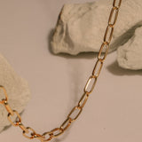 Lait and Lune Ryna Link Chain Necklace in 18K Gold Vermeil on Sterling Silver