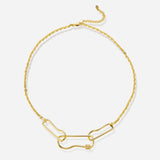 Lait and Lune Volute Necklace in 18K Gold Vermeil on Sterling Silver