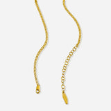 Lait and Lune Baja Mariner Chain Necklace in 18K Gold Vermeil on Sterling Silver