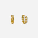 Lait and Lune Cerro Hoop Earrings in 18K Gold Vermeil on 925 Sterling Silver