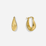Lait and Lune Gobi Hoop Earrings in 18K Gold Vermeil on Sterling Silver