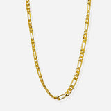 Lait and Lune Mesa Figaro Chain Necklace in 18K Gold Vermeil on Sterling Silver