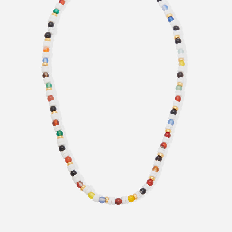Aether Agate Beaded Necklace