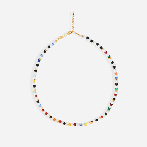 Aether Agate Beaded Necklace