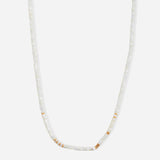 Brea Mother of Pearl Beaded Necklace