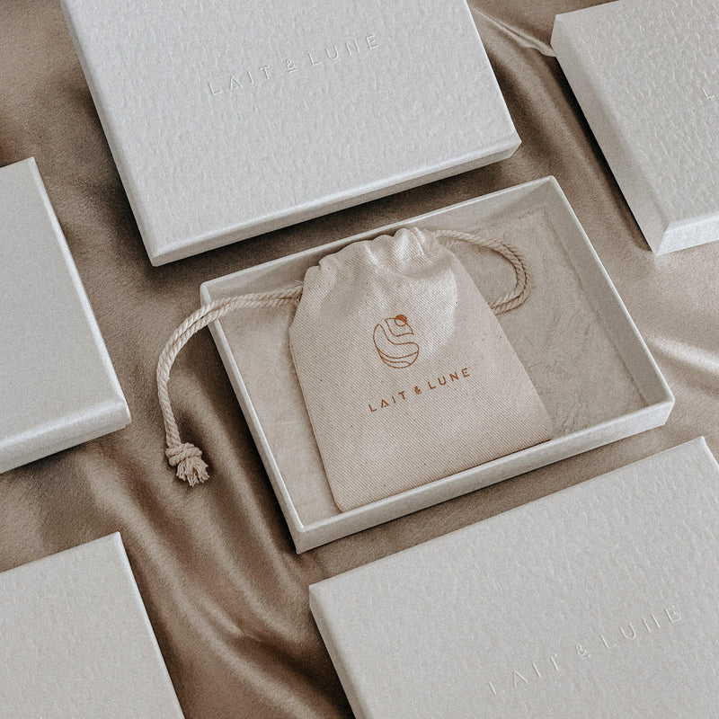 Lait and Lune Packaging Box: Minimalism meets Sustainability 