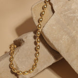 Lait and Lune Boa Beaded Bracelet in 18K Gold Vermeil on Sterling Silver