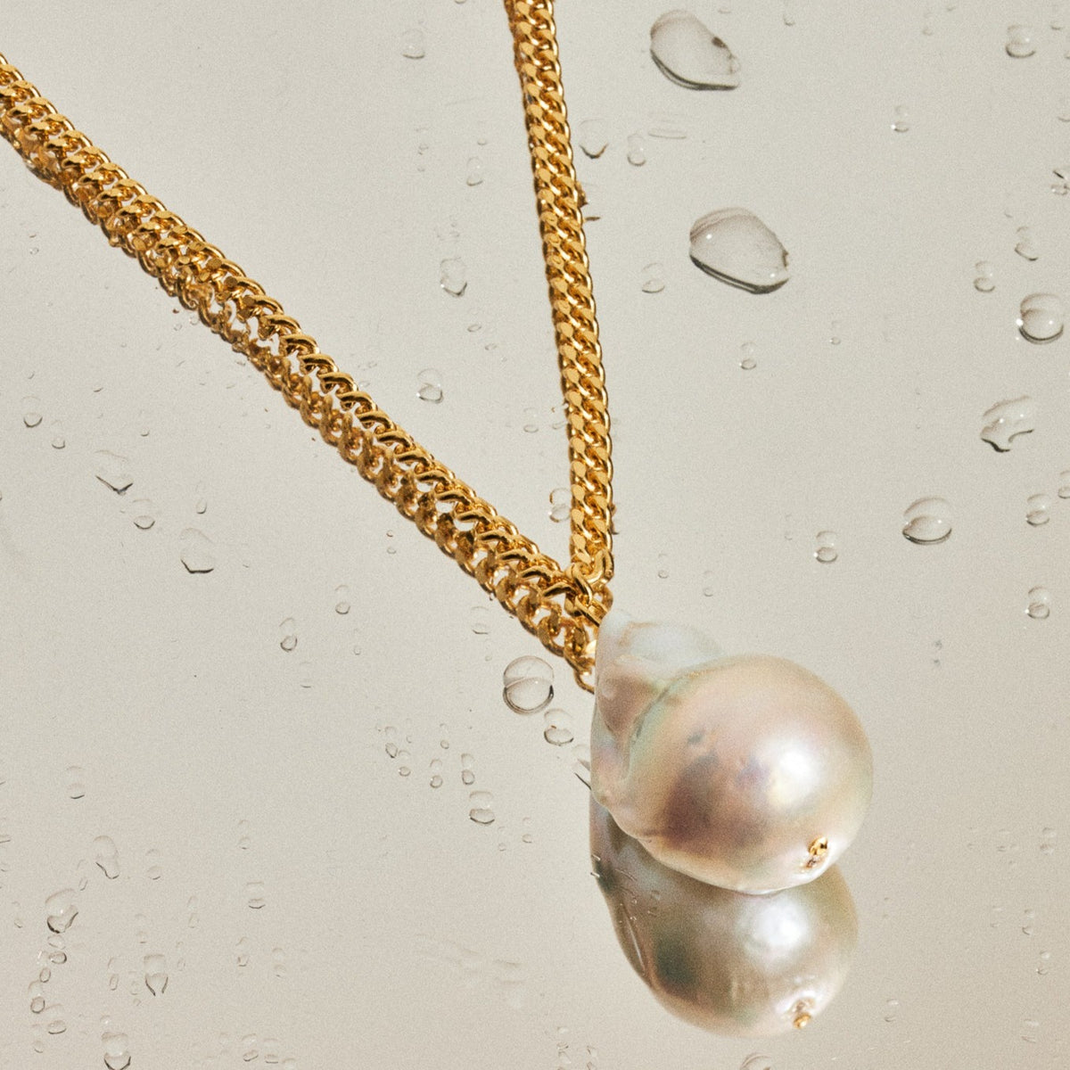 Order Baroque Pearl In Silver Pendant Or Ring, Multifunction Cultured Pearl AND Vermeil Pendant, Large Pearl Ring, Two Ways Pearl Jewelry