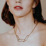 Lait and Lune Volute Necklace in 18K Gold Vermeil on Sterling Silver