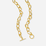 Magma Link Chain Necklace in 18k Gold Vermeil on Sterling Silver