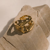 Lait and Lune Thar Ring in 18K Gold Vermeil on Sterling Silver